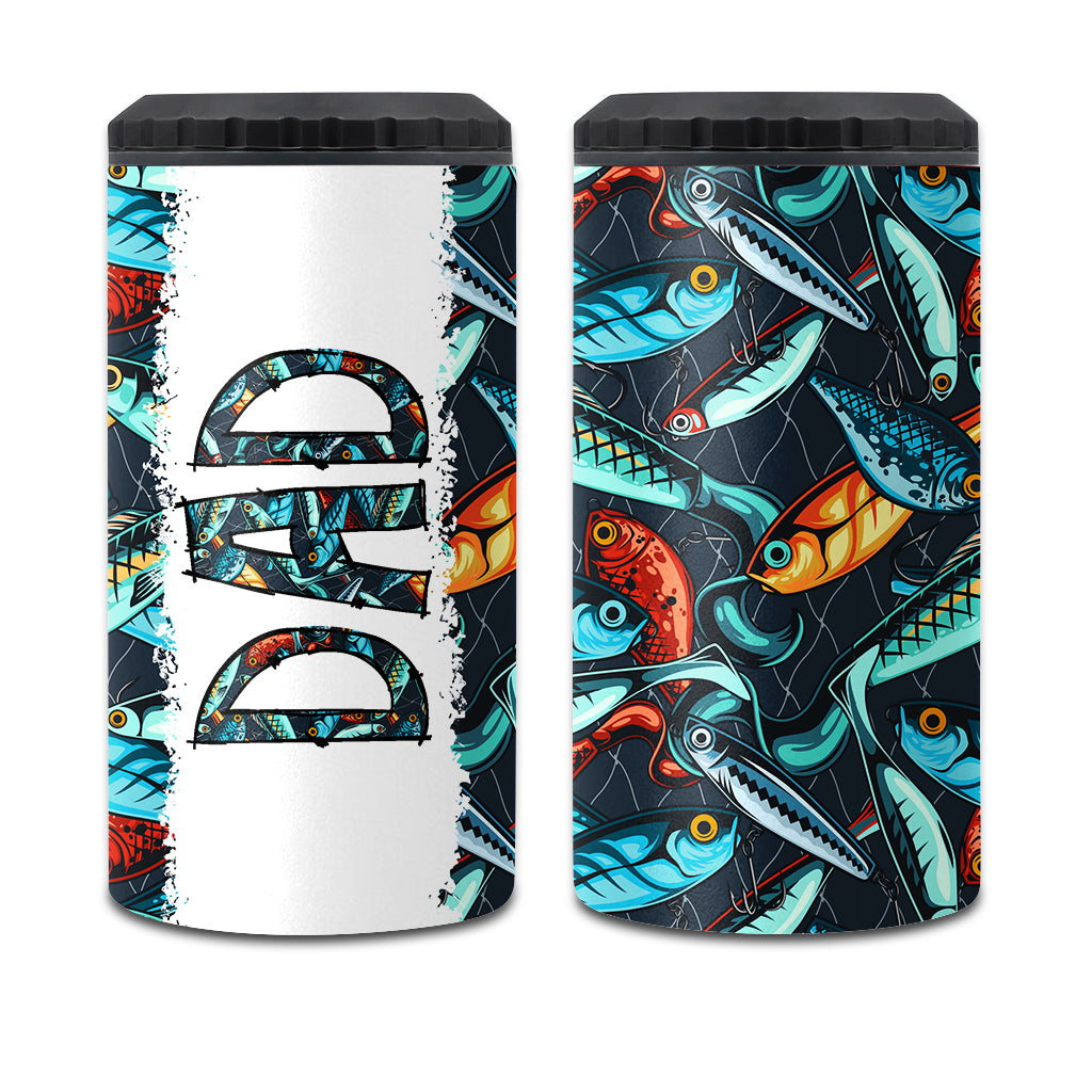 Reel Cool Dad – Angelgeschenk für Papa, Opa, ihn, Ehemann – Personalisierter Dosenkühler