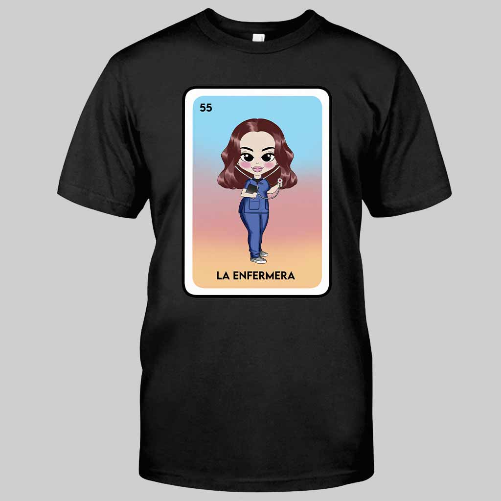 La Enfermera – Personalisiertes T-Shirt und Hoodie für Krankenschwestern