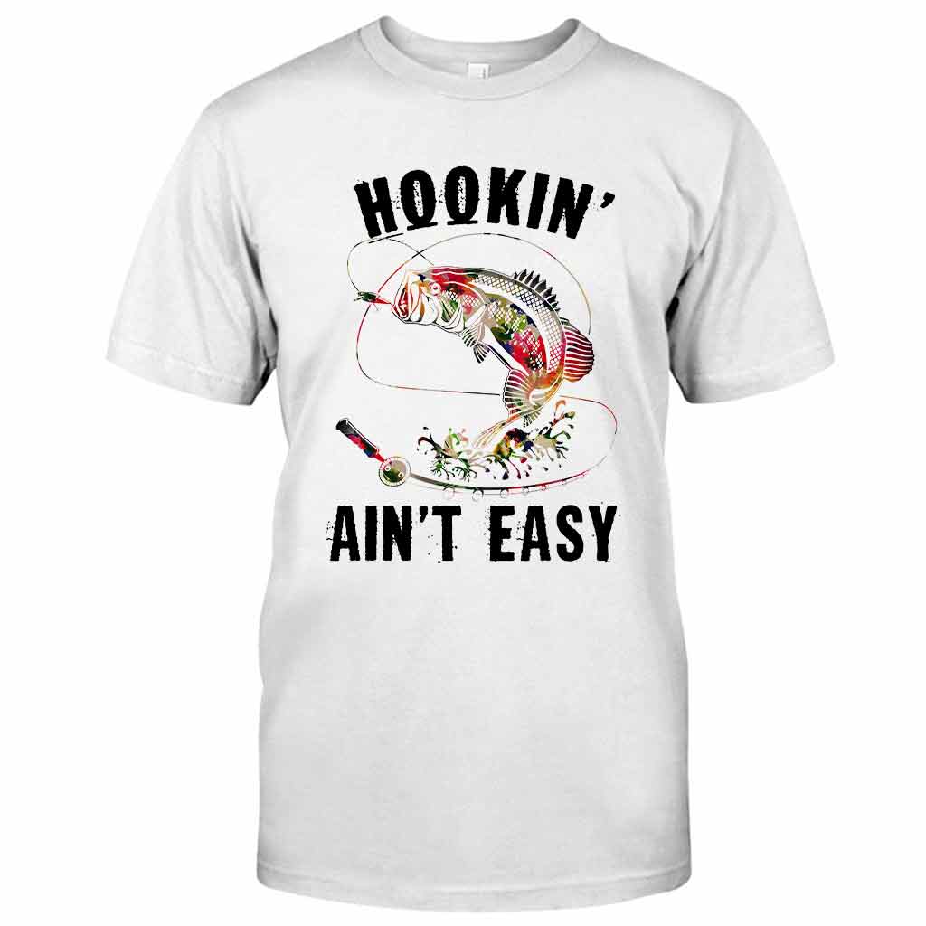 Angeln ist nicht einfach – T-Shirt und Hoodie zum Thema Angeln 1121