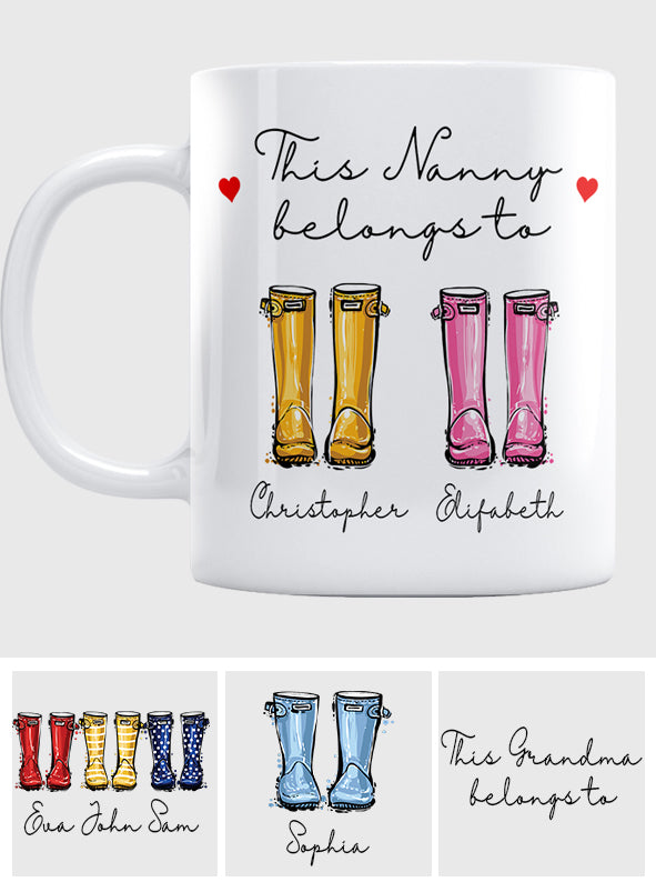 Diese Tasse gehört Oma/Nana/Mama – personalisierte Oma-Tasse
