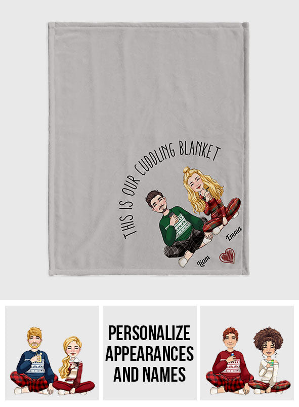Unsere Kuscheldecke – Personalisierte Paardecke
