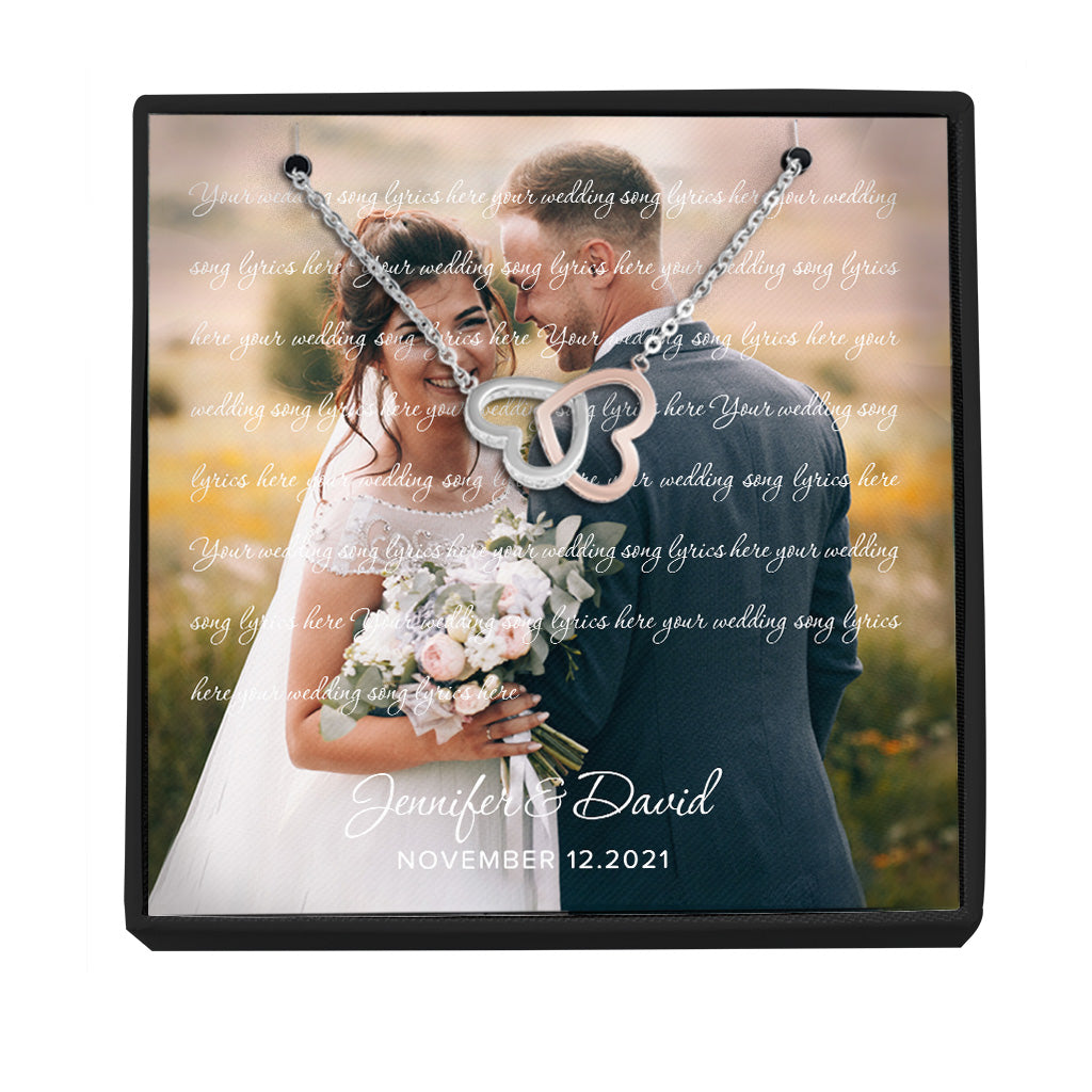 „Du und ich, wir schaffen das“ – personalisierte Halskette für Ehemann und Ehefrau