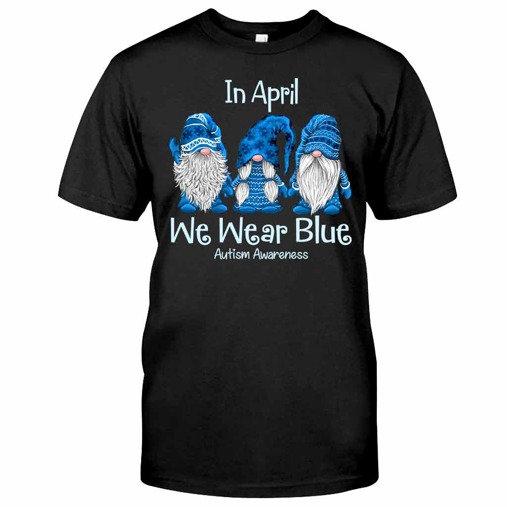 Im April tragen wir Blau – T-Shirt und Hoodie zur Sensibilisierung für Autismus 1121