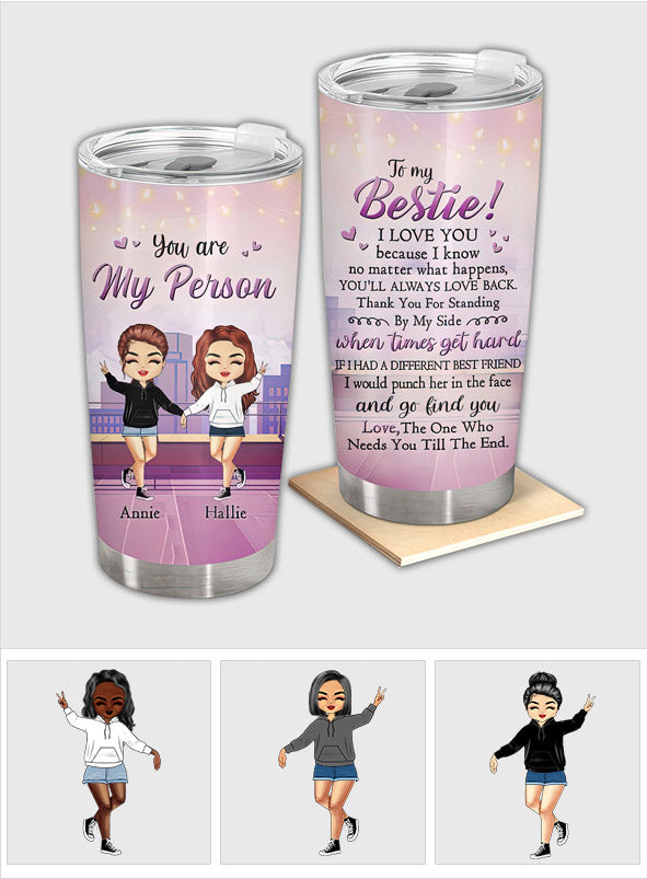 Du bist mein Mensch – personalisierter Bestie-Becher