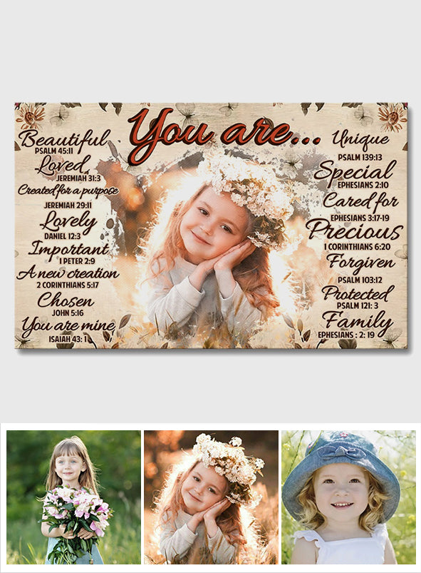 God Says You Are - Personalized Family Canvas And Poster
