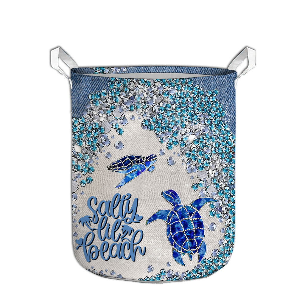 Turtle Bling – Personalisierter Schildkröten-Aufbewahrungskorb