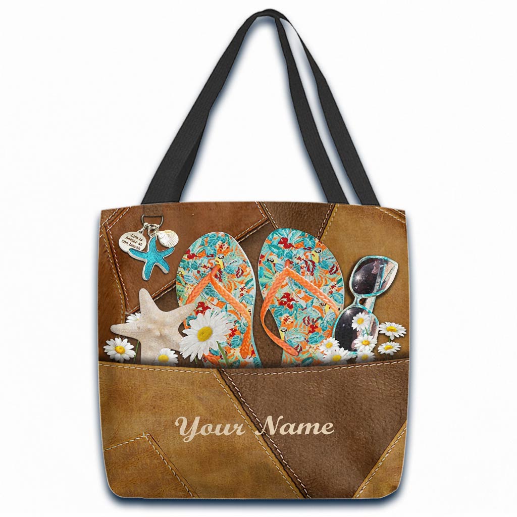 Salty Lil' Beach – Personalisierte Tragetasche für Meeresliebhaber