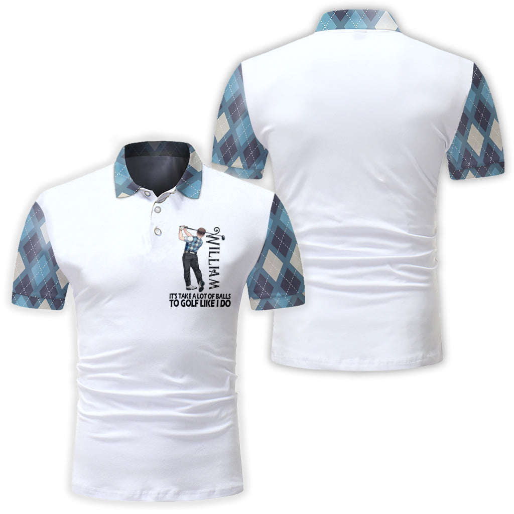 Golf Like I Do – Personalisiertes Golf-Poloshirt