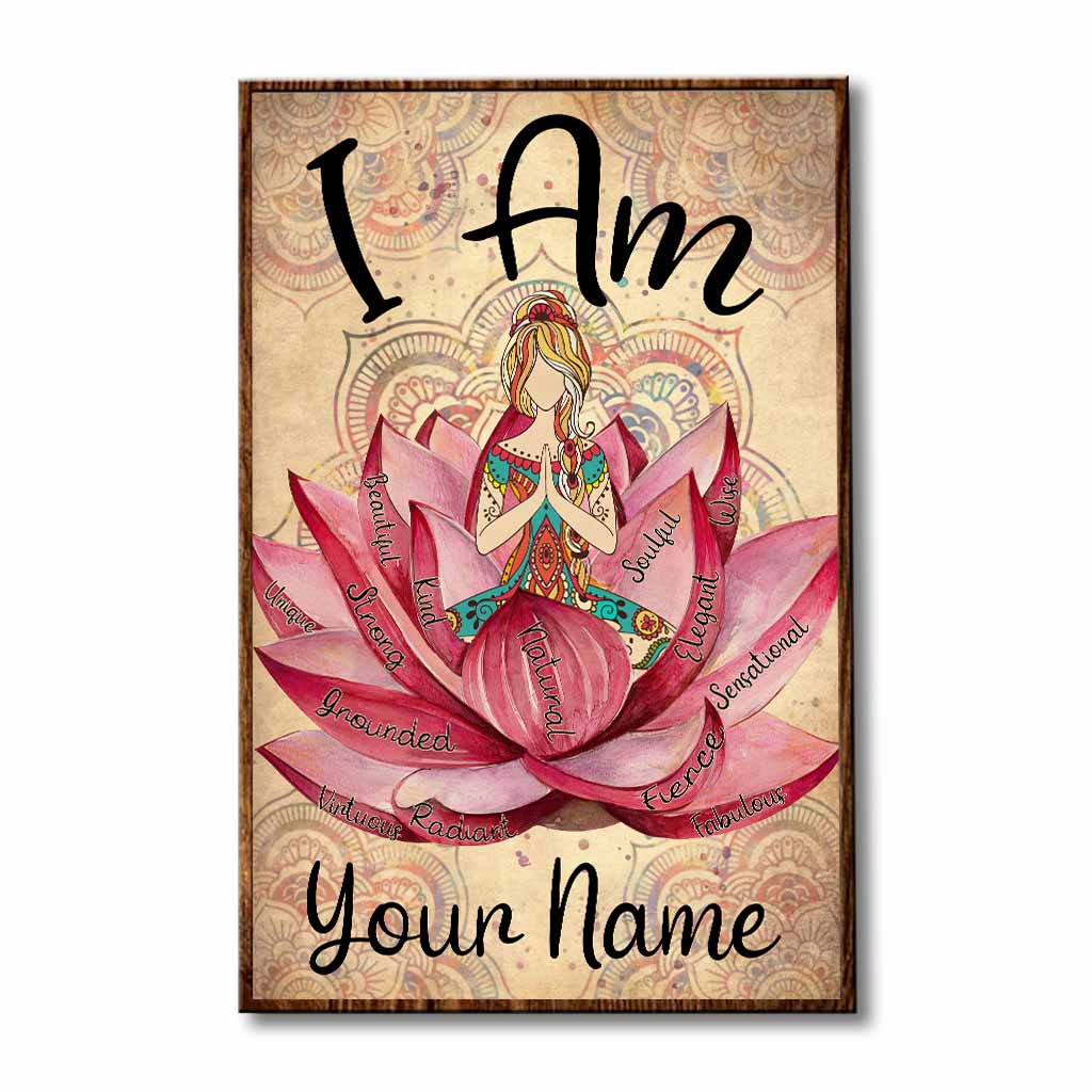 I Am - Personalized Poster