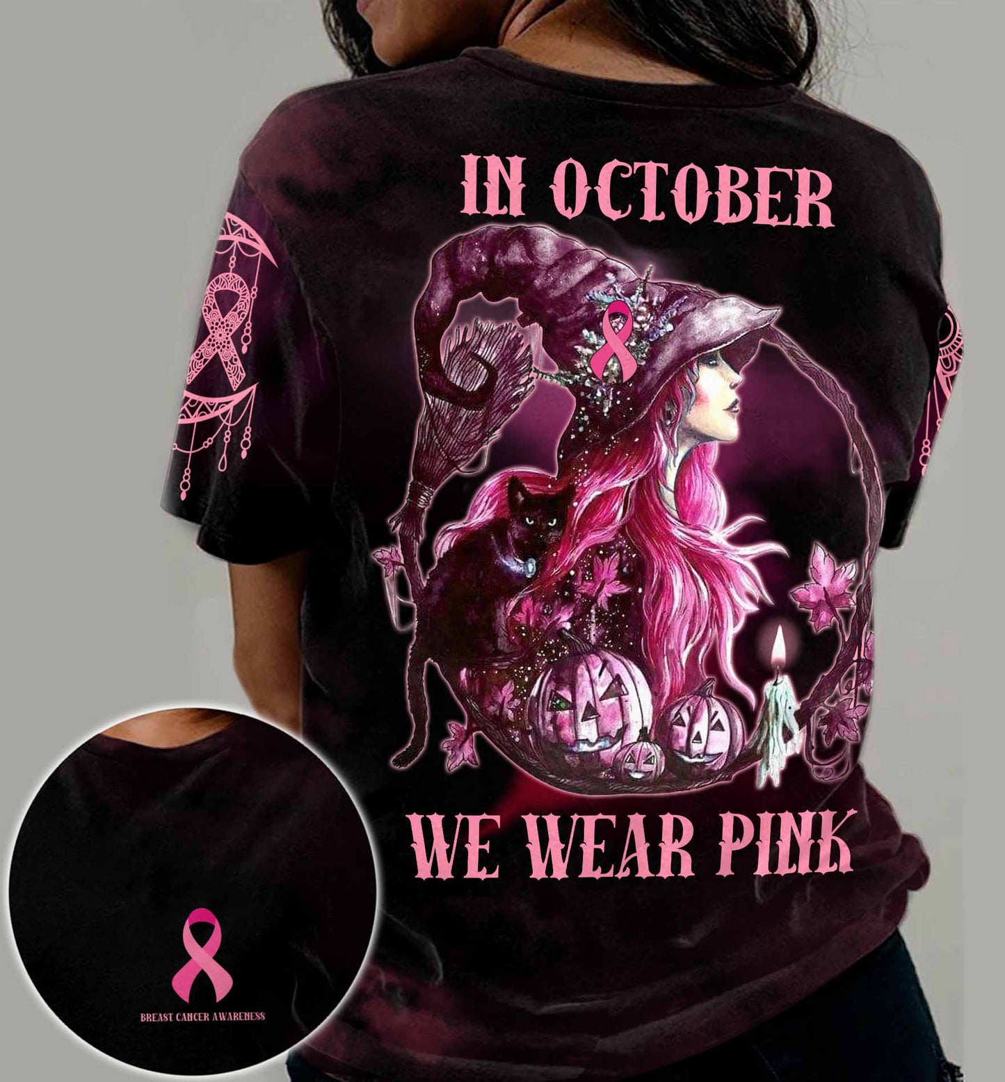 Im Oktober tragen wir Pink – T-Shirt zur Sensibilisierung für Brustkrebs