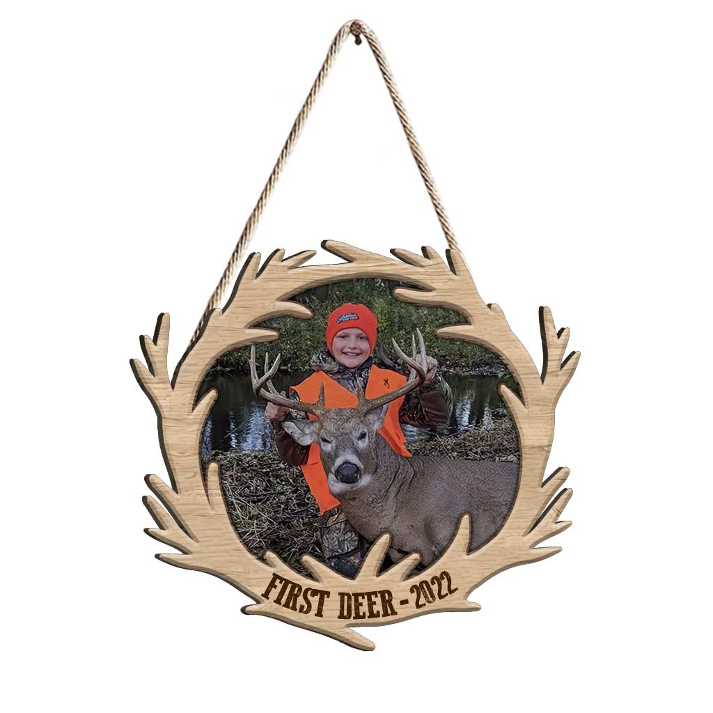 Erstes Reh - Personalisiertes Jagd-Holzschild