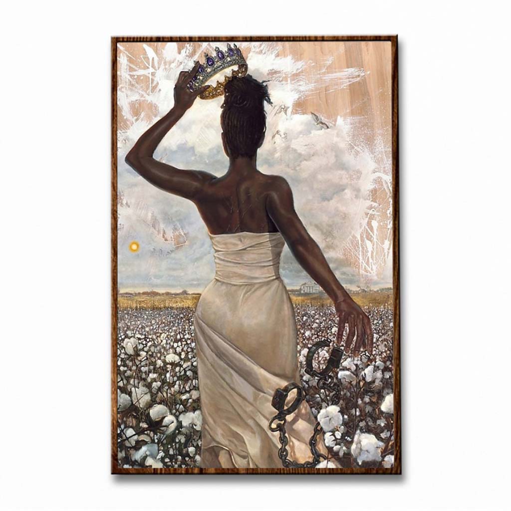 Schwarze Königin – Poster für Afroamerikanerinnen 112021