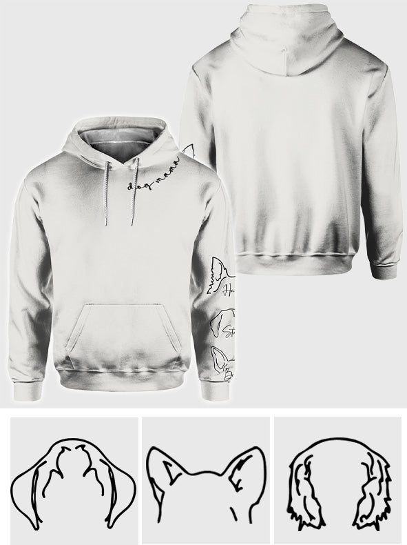 Hundemama - Personalisiertes T-Shirt mit Hundemotiv