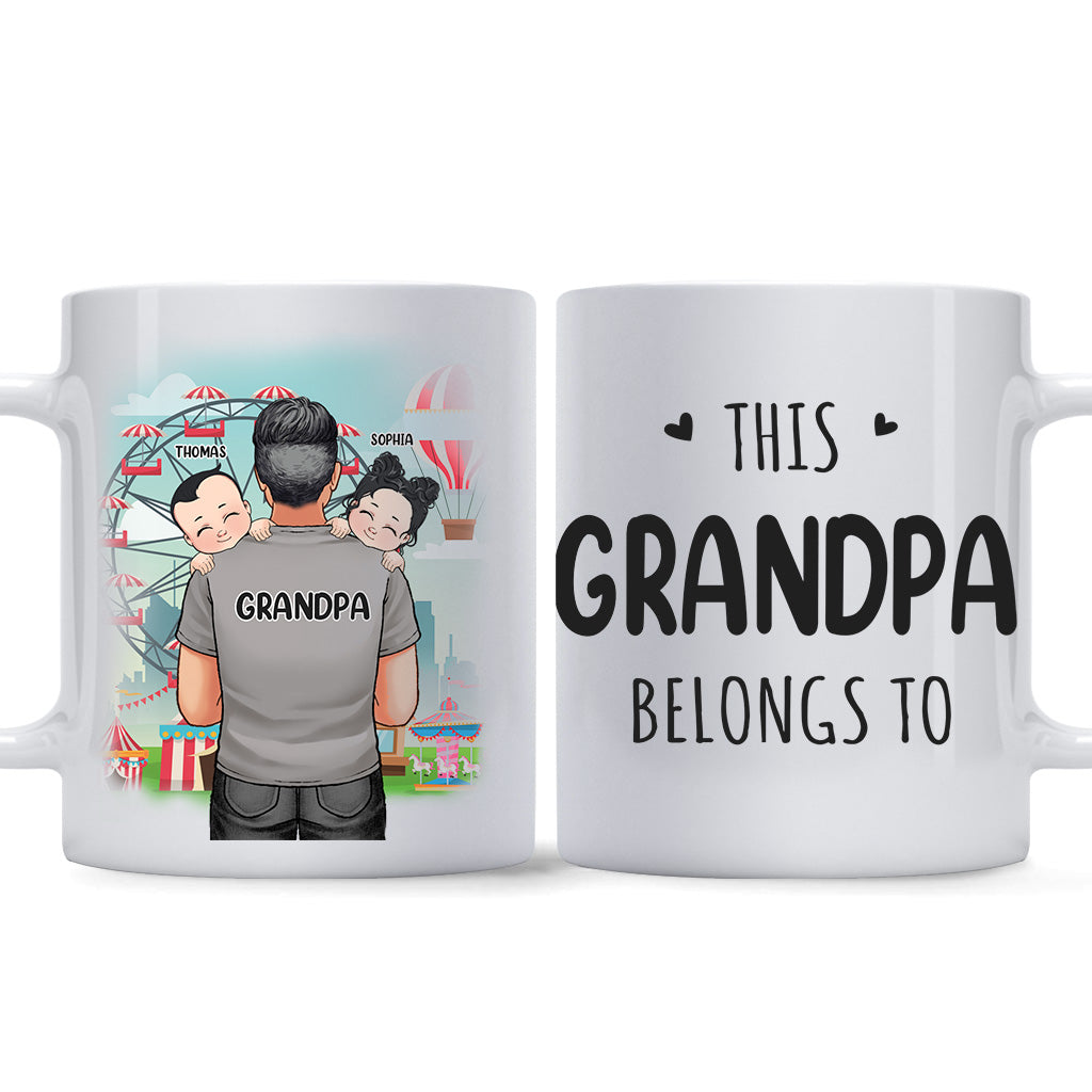 Bester Papa aller Zeiten – Geschenk für Papa, Opa, Onkel, Ehemann – Personalisierte Tasse
