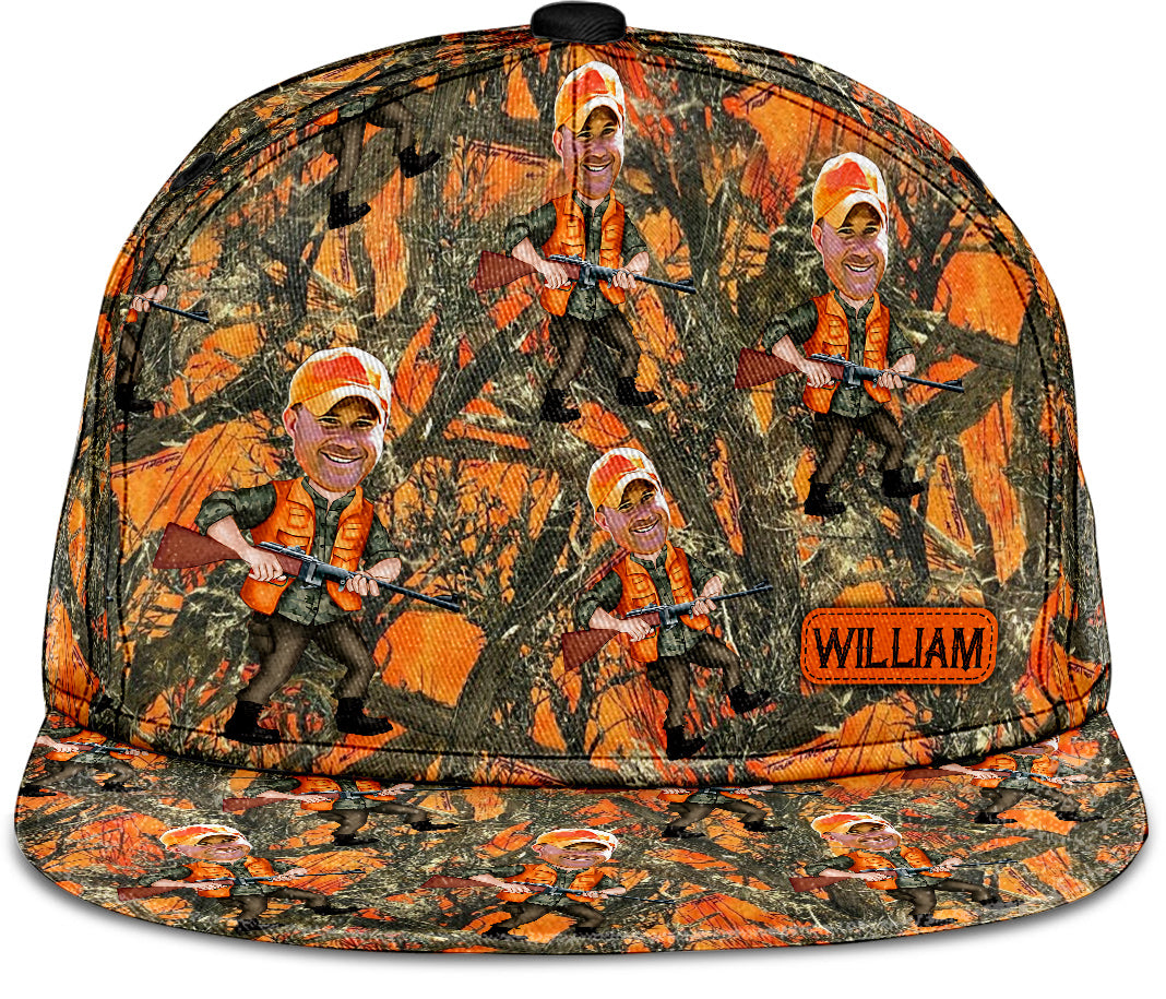 Photo Inserted Hunter - Personalized Hunting Snapback
