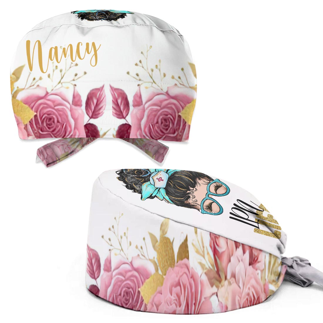 Nurse Life – Personalisierte OP-Haube für Pflegekräfte
