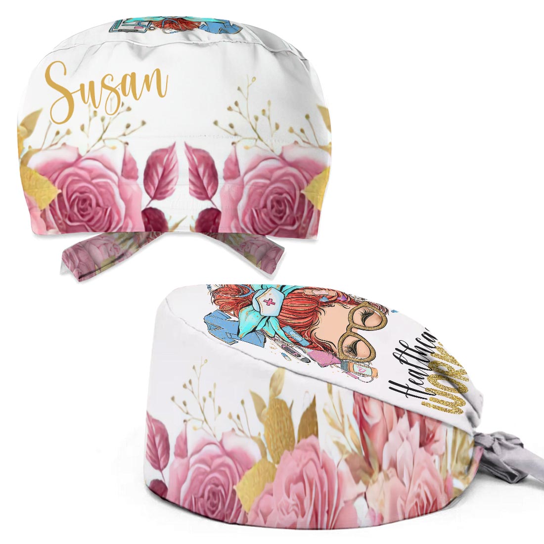 Nurse Life – Personalisierte OP-Haube für Pflegekräfte