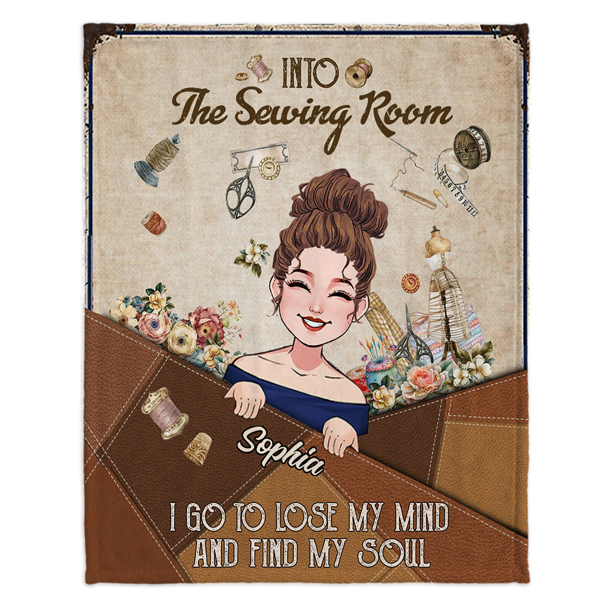 Und ab ins Nähzimmer – personalisierte Nähdecke