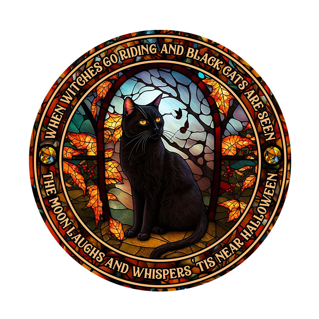 Wenn Hexen reiten und schwarze Katzen gesehen werden – Hexenförmige Fußmatte