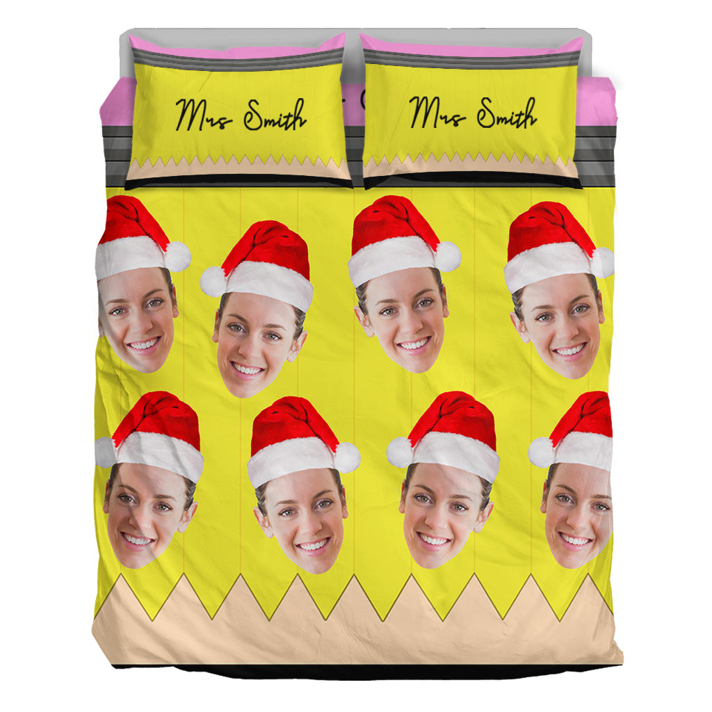 Teacher Life - Personalized Teacher Quilt Set