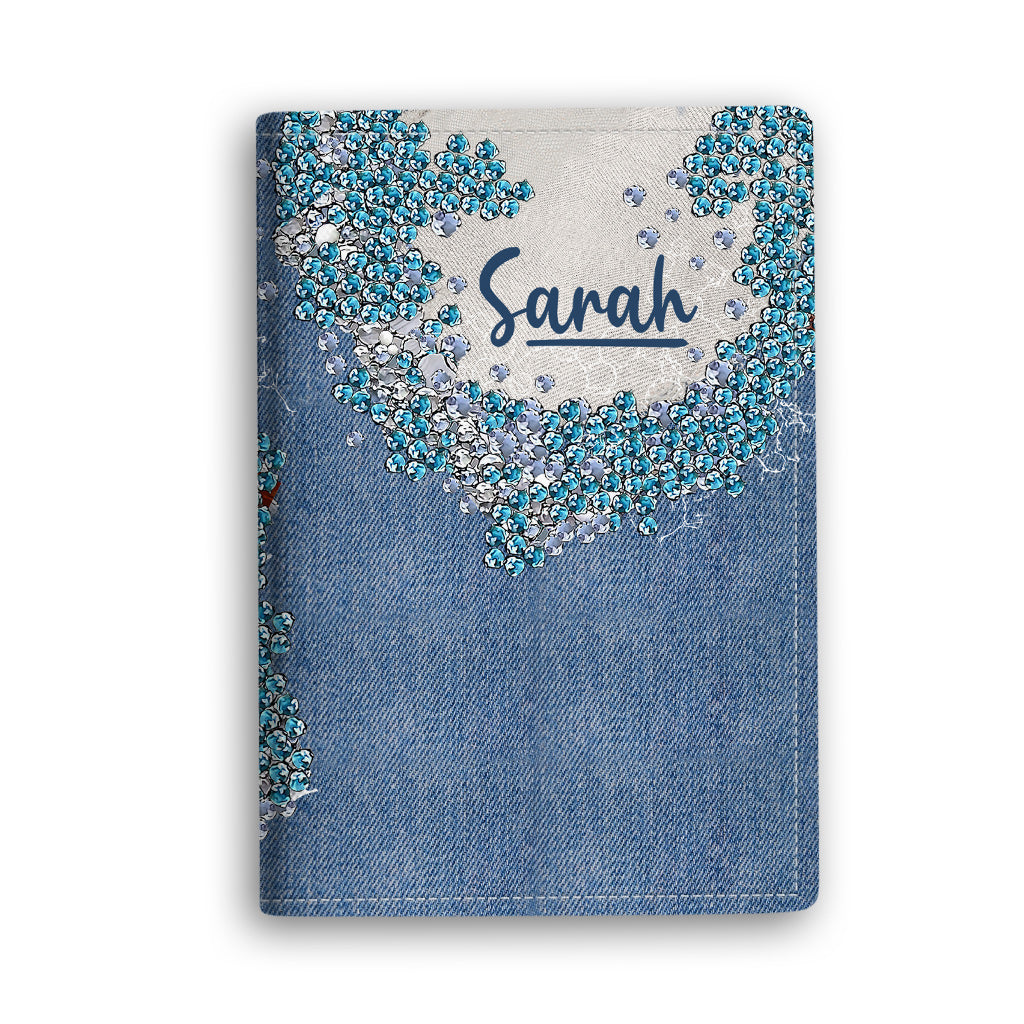 Turtle Bling – Personalisierter Schildkröten-Passhalter