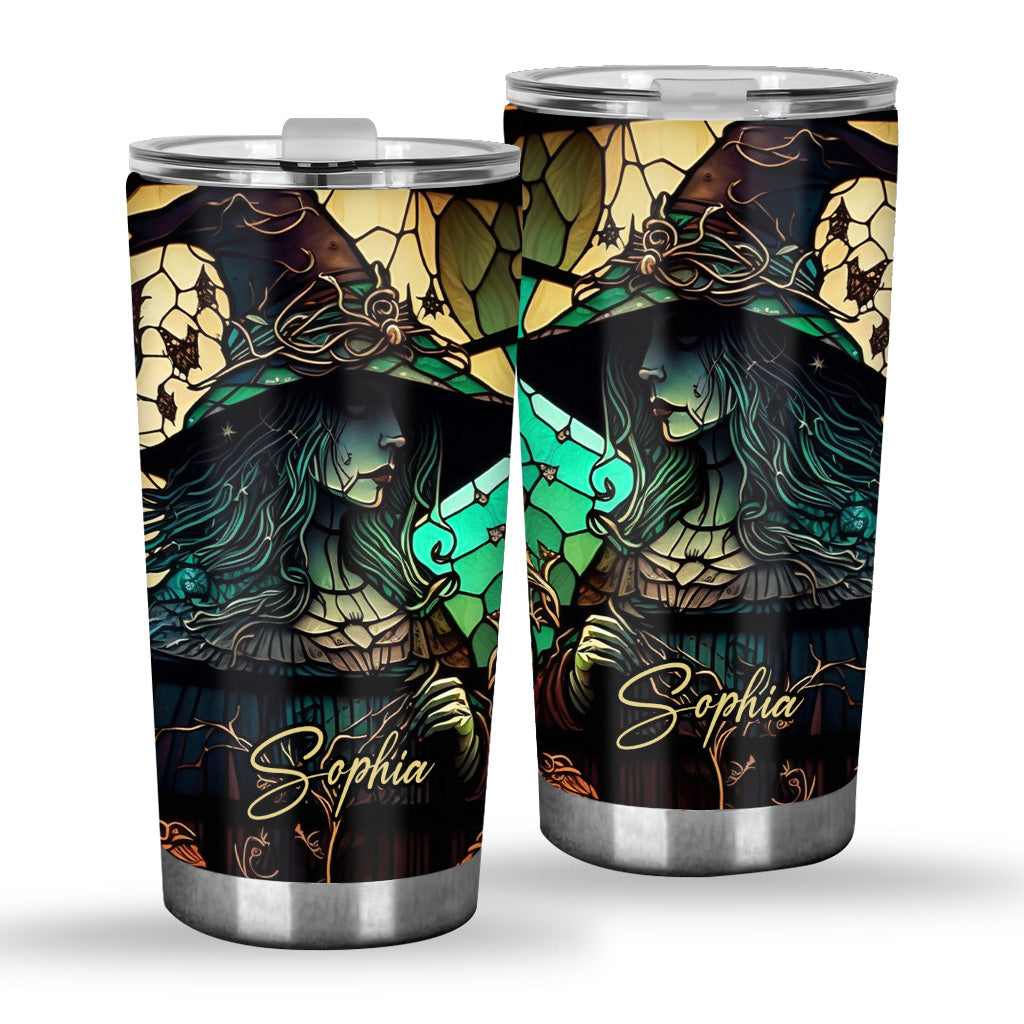Geheimnisvolle Hexe – Personalisierter Hexenbecher