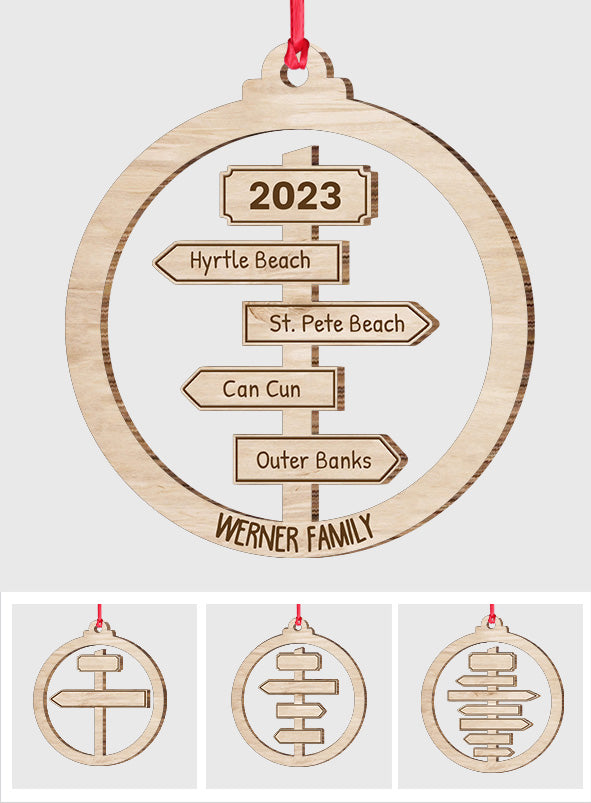 Lieblingsabenteuer – Personalisierter Reiseschmuck