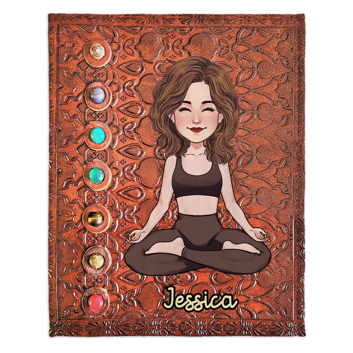 Namaste - Personalisierte Yogadecke