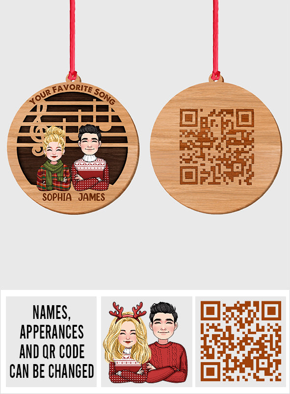 Unser Lieblingslied – Personalisierter Pärchenschmuck