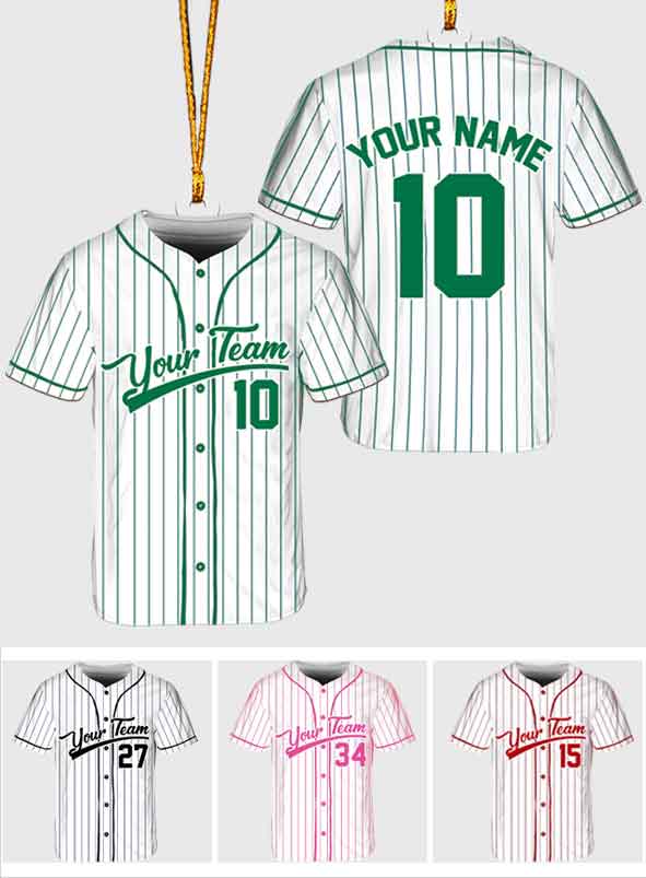 Game Day - Personalized Baseball Ornament