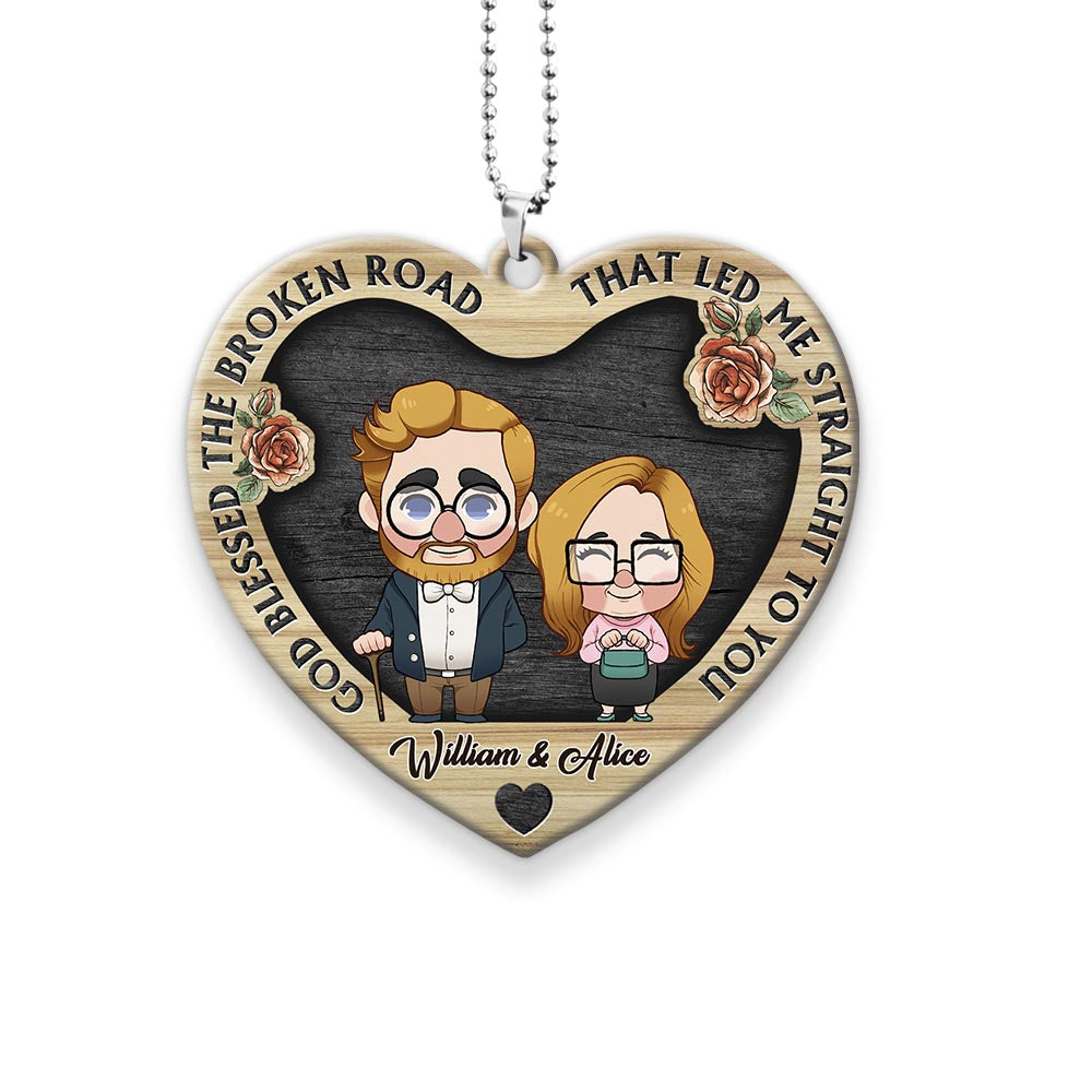 Sich gegenseitig nerven – Personalisierte Auto-Anhänger für Ehepaare