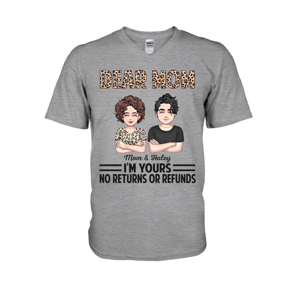 Liebe Mama, lieber Papa, ich gehöre zu euch – Geschenk für Mama und Papa – personalisiertes T-Shirt und Hoodie