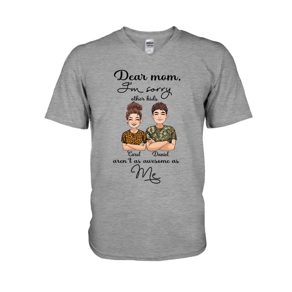 Liebe Mama – Personalisiertes Mutter-T-Shirt und Hoodie