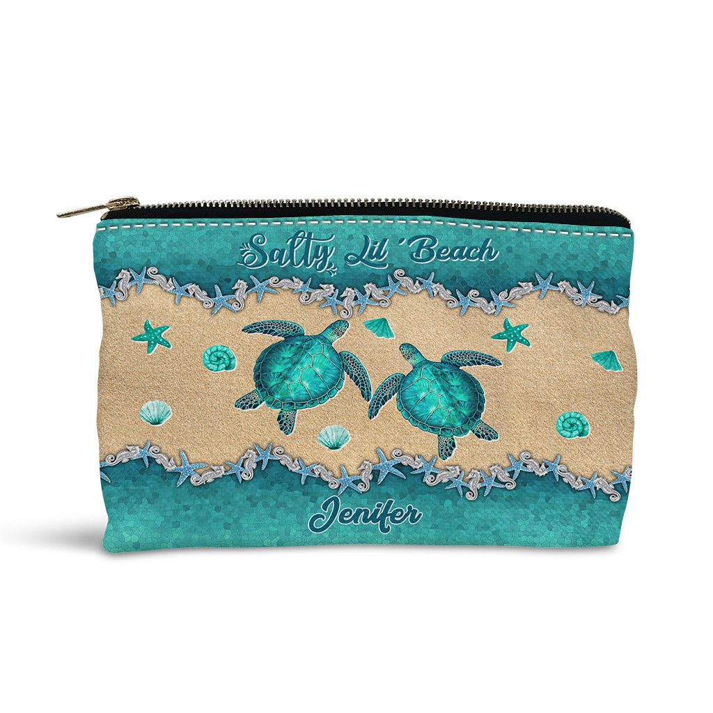 Salty Lil' Beach – Personalisierte Schildkrötentasche