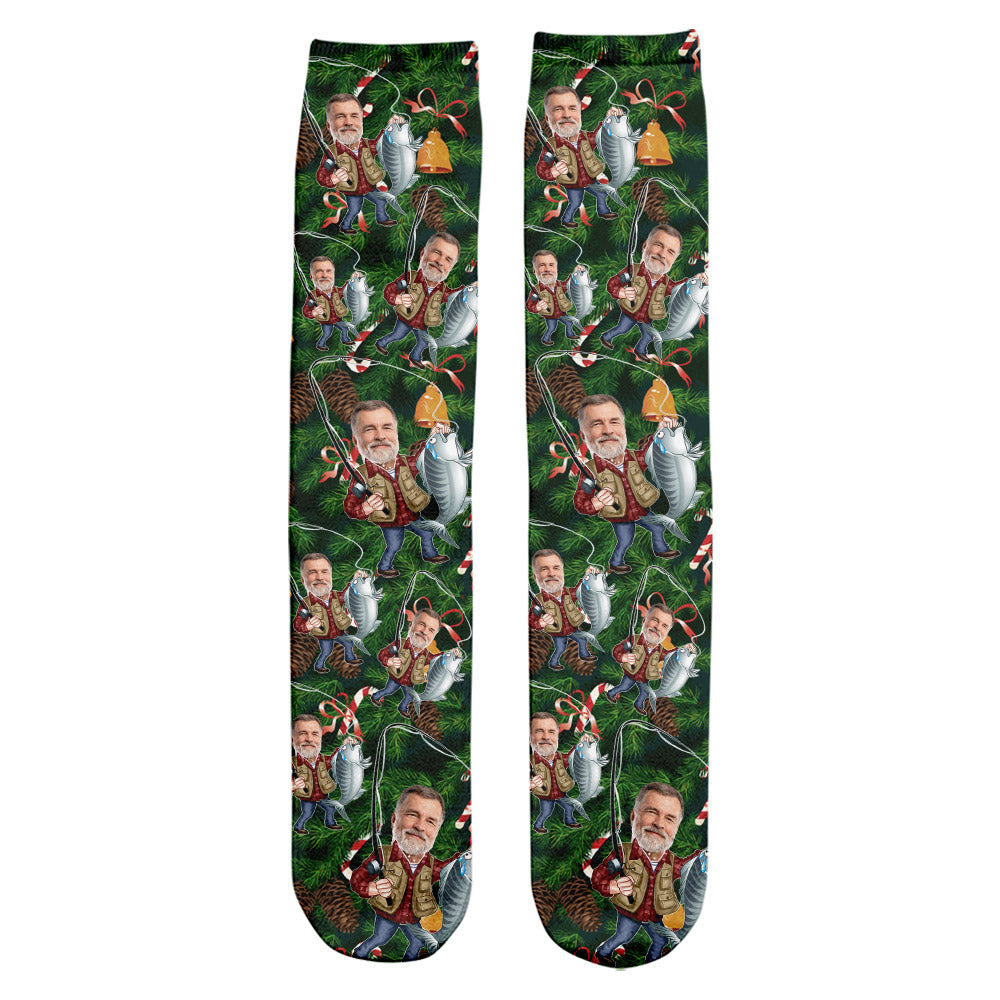 Angelliebhaber – personalisierte Angelsocken