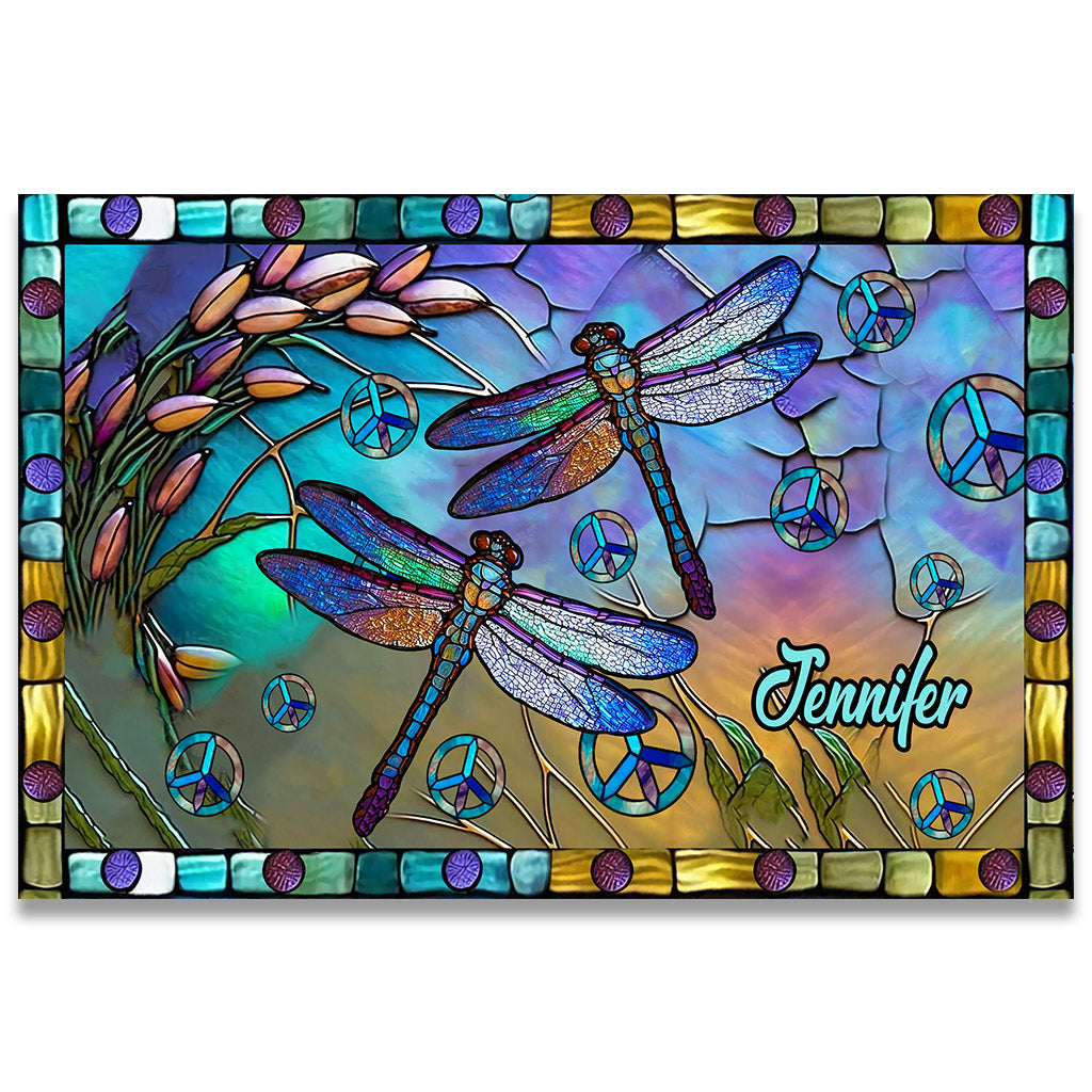 Hippie Soul - Personalized Hippie Doormat