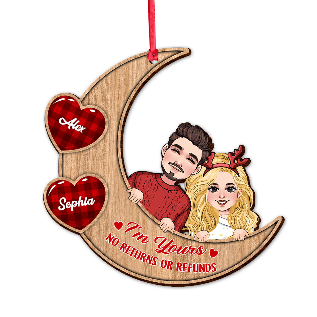 I'm Yours - Personalized Couple Ornament