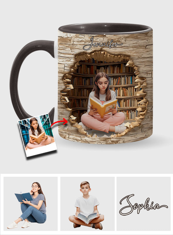 Meine Leseecke – Personalisierter Buchbecher