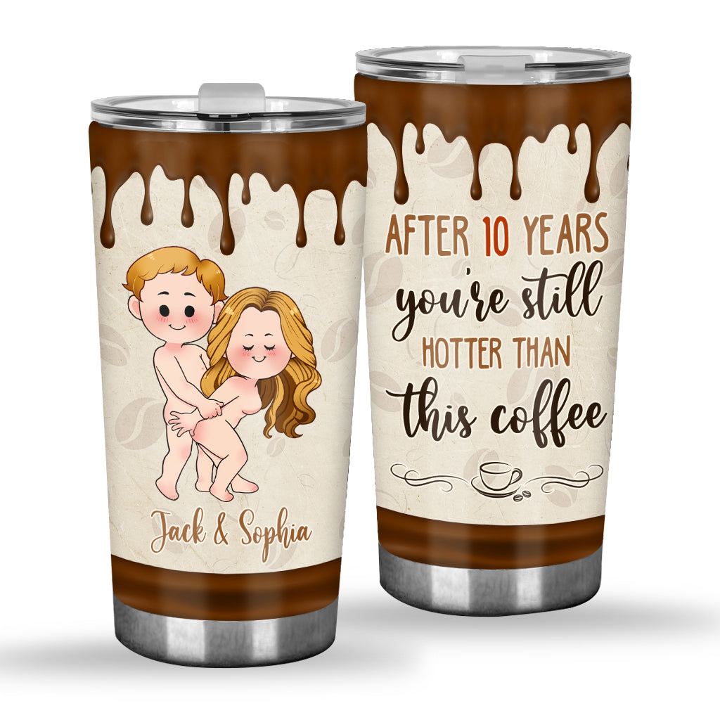 After 10 Years - Personalized Couple Tumbler