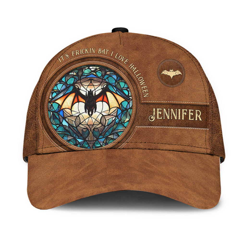 It's Frickin' Bat I Love Halloween - Personalized Witch Classic Cap
