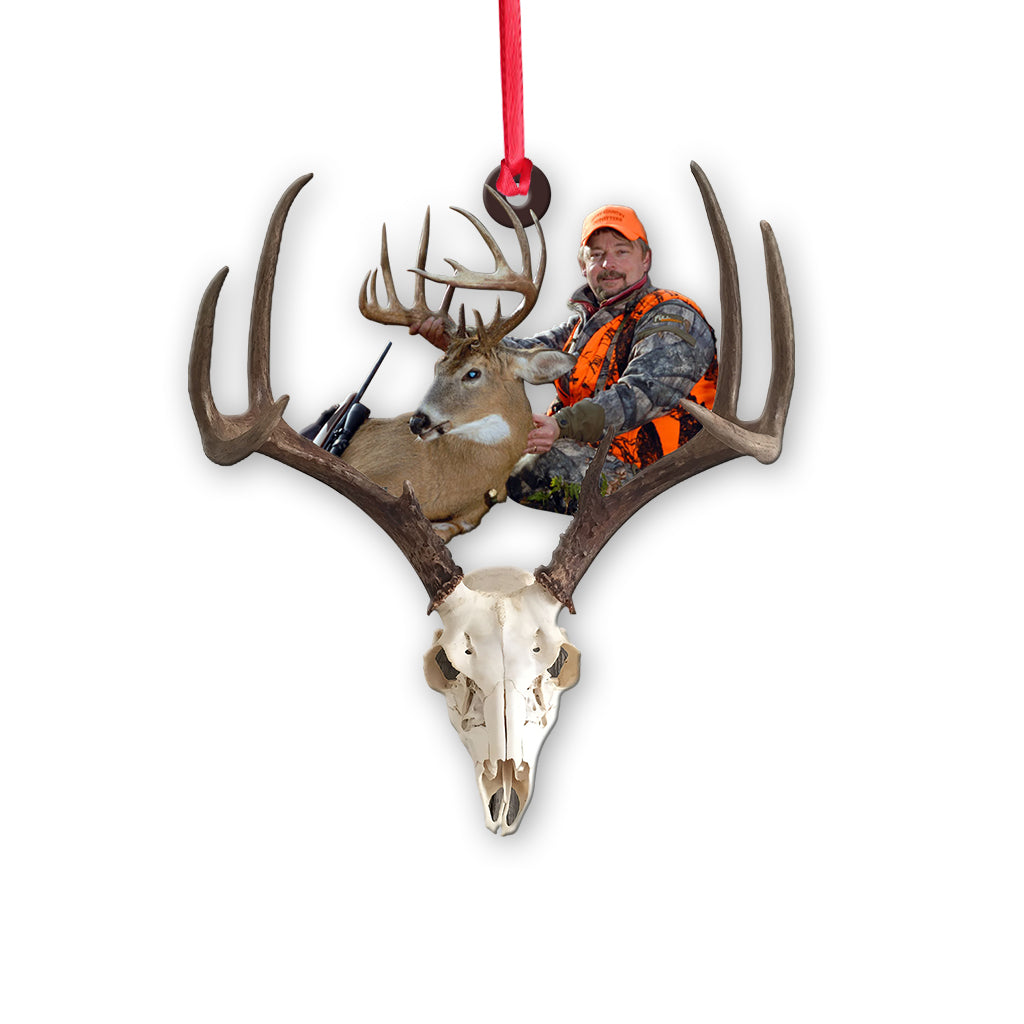 Love Hunting - Personalized Hunting Transparent Ornament