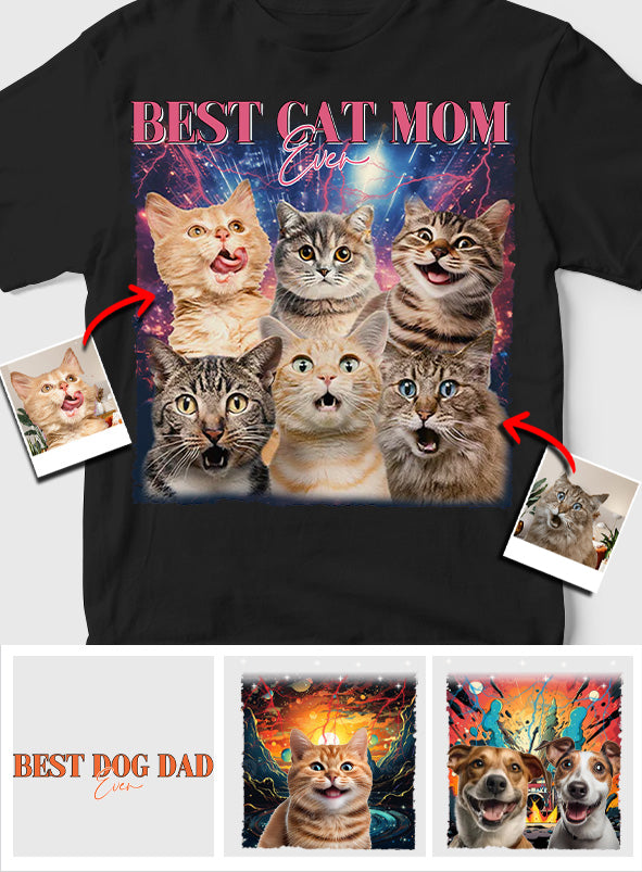 Hunde-/Katzenliebhaber – Personalisiertes Katzen-T-Shirt und Hoodie