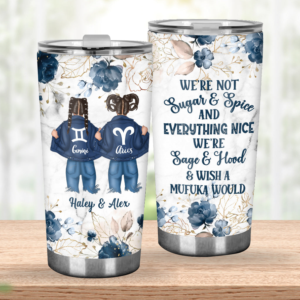 Sternzeichen-Denim-Bestie – Horoskop-Geschenk für die Freundin – Personalisierter Becher