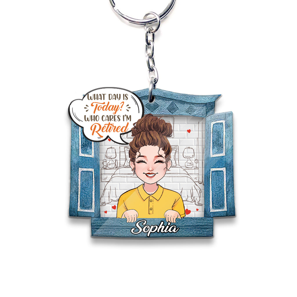 Welcher Tag ist heute? – Personalisierter Schlüsselanhänger (nicht mehr im Handel erhältlich)