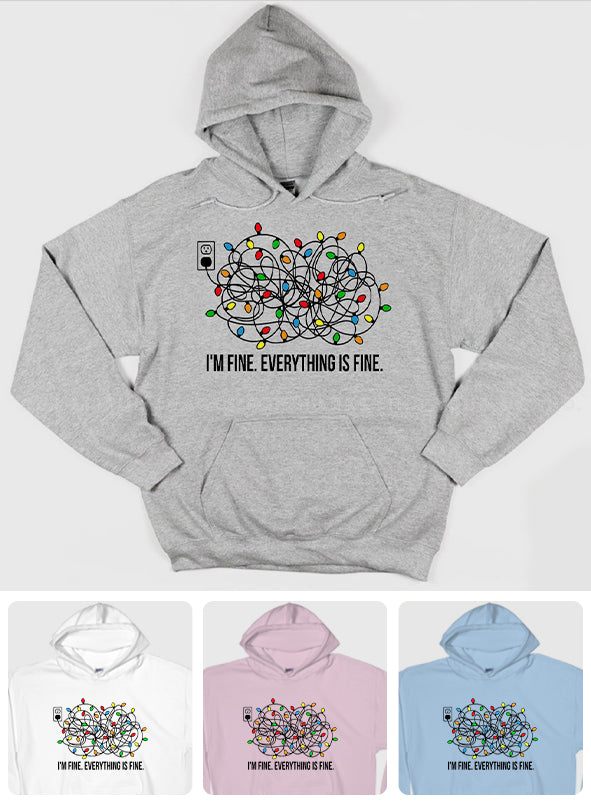 Mir geht's gut – Weihnachts-T-Shirt und Hoodie