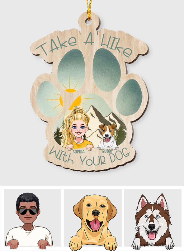 Take A Hike - Personalized Hiking Ornament
