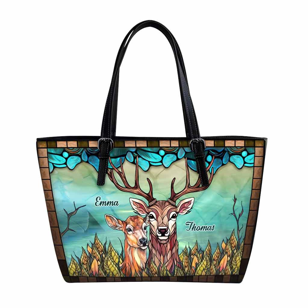 Du und ich, wir schaffen das – Personalisierte Jagdledertasche