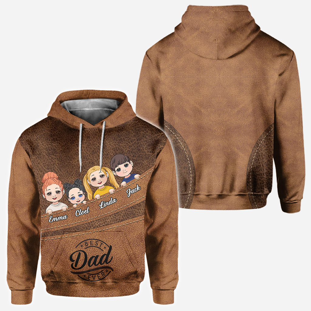 Bester Papa/Oma/Opa/Mama aller Zeiten – Personalisiertes Vater-Shirt