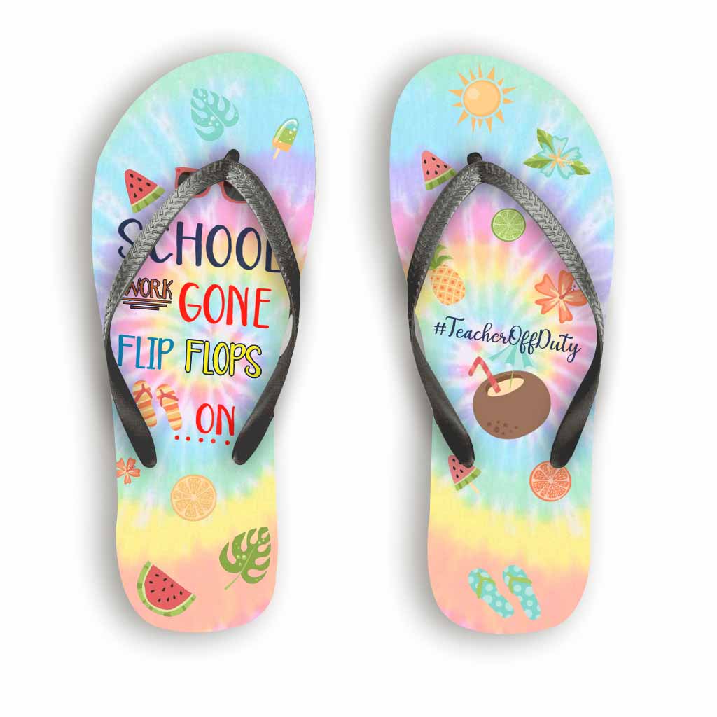 Schulalltag leicht gemacht – personalisierte Flip-Flops für Lehrer