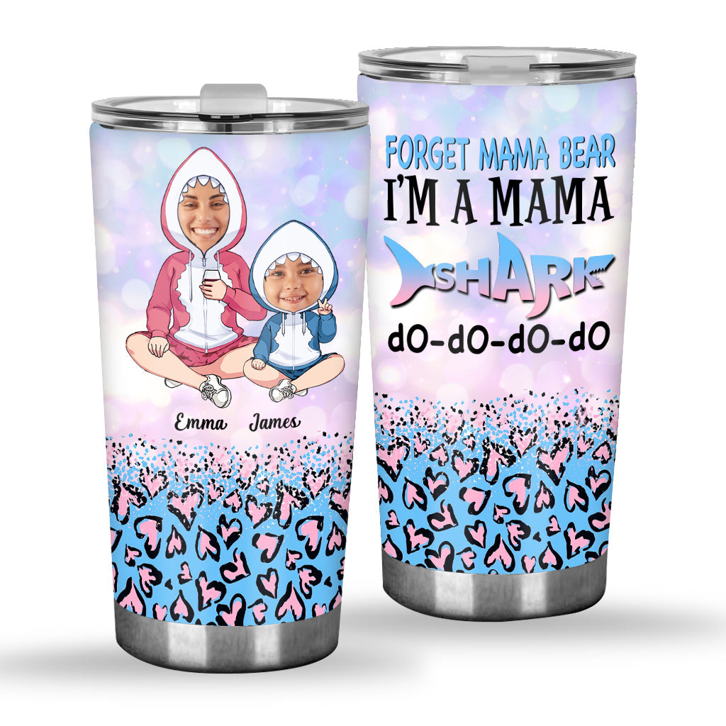 Mama Shark Do do do - Personalisierter Mutterbecher